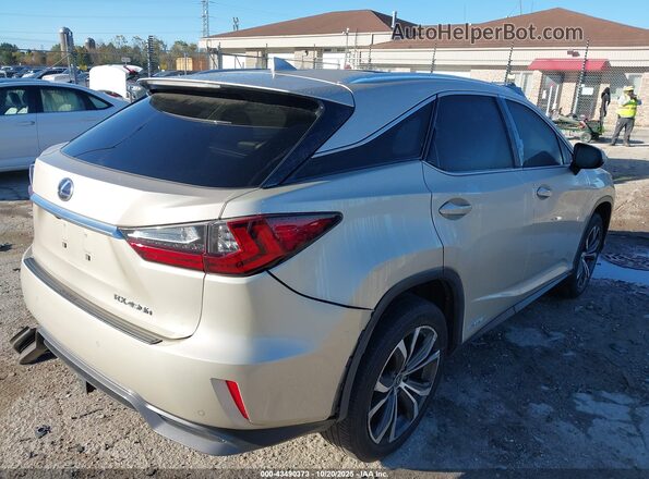2T2BGMCA1GC007180 2016 LEXUS RX 450H Tan Rear right