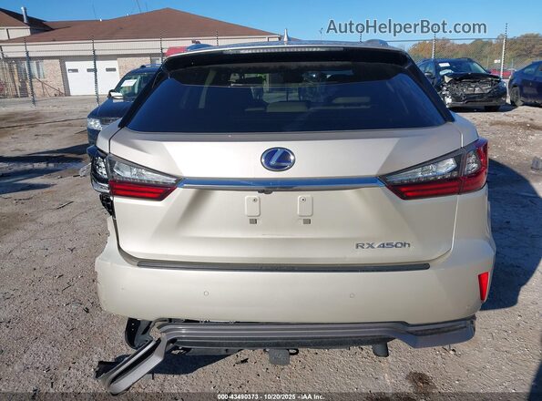 2T2BGMCA1GC007180 2016 LEXUS RX 450H Tan 