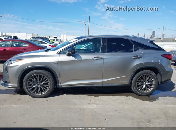 2T2BGMCA3HC019624 2017 LEXUS RX 450H Серый Панорамный вид салона 360°
