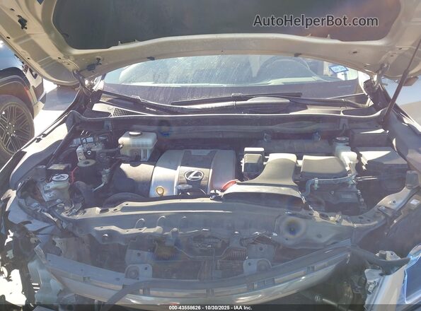 2T2BGMCA3JC024750 2018 LEXUS RX 450H Коричневый Вид сзади