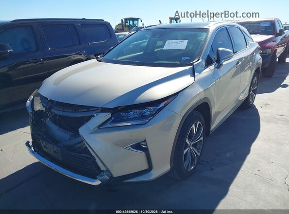 2T2BGMCA3JC024750 2018 LEXUS RX 450H Коричневый Передняя левая четверть