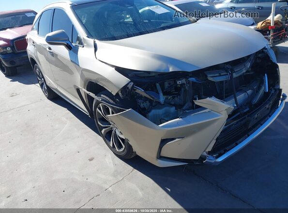 2T2BGMCA3JC024750 2018 LEXUS RX 450H Коричневый Вид спереди