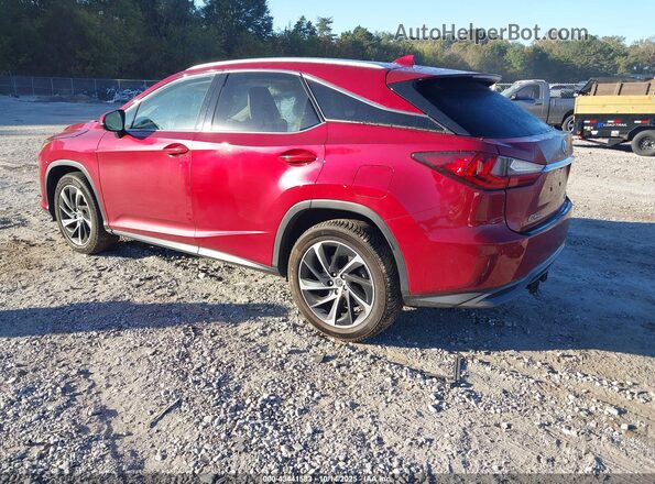2T2BGMCA4JC022764 2018 LEXUS RX 450H Red Tył lewy