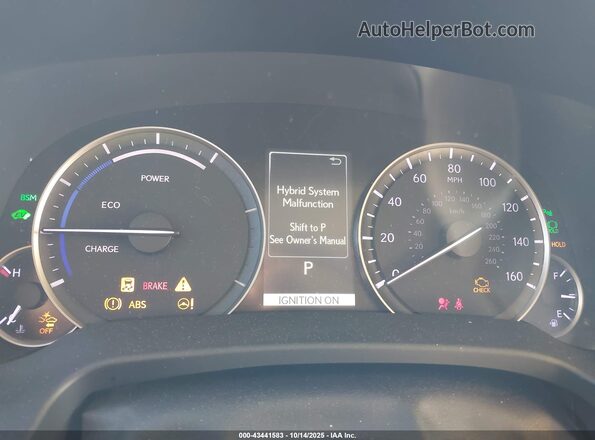 2T2BGMCA4JC022764 2018 LEXUS RX 450H Red Widok tylnych siedzeń