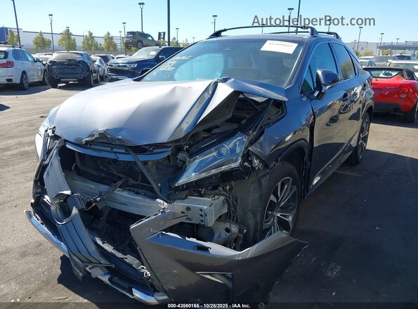 2T2BGMCA5GC004217 2016 LEXUS RX 450H Серый Передняя левая четверть