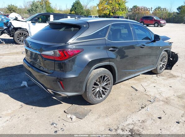 2T2BZMCA0GC042125 2016 LEXUS RX 350 Black Задня права чверть