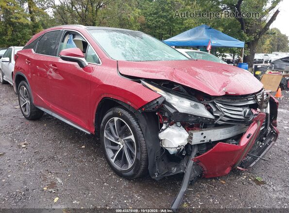 2T2BZMCA1GC031148 2016 LEXUS RX 350 Red Widok z przodu