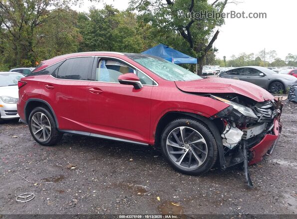 2T2BZMCA1GC031148 2016 LEXUS RX 350 Red Widok wnętrza z tyłu