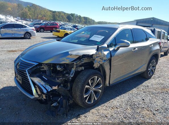 2T2BZMCA3JC151167 2018 LEXUS RX 350 Silver Вид спереду