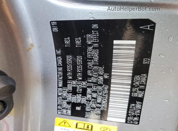 2T2BZMCA3JC164467 2018 LEXUS RX Gold 