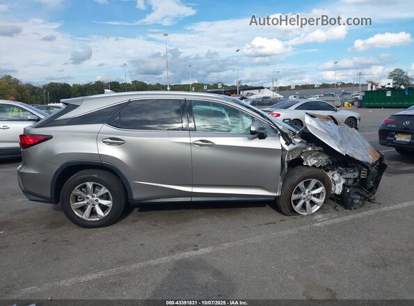 2T2BZMCA4HC059608 2017 LEXUS RX 350 Gray Rear interior view