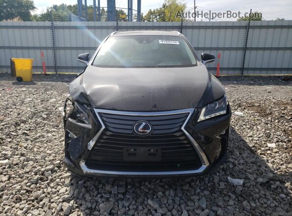 2T2BZMCA4JC151047 2018 LEXUS RX Черный Вид спереди