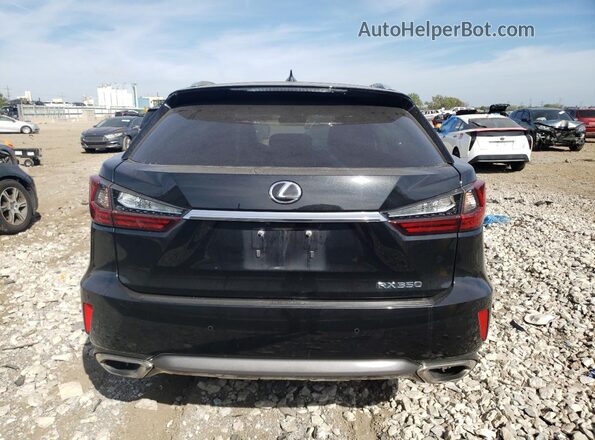 2T2BZMCA4JC151047 2018 LEXUS RX Черный Вид сзади