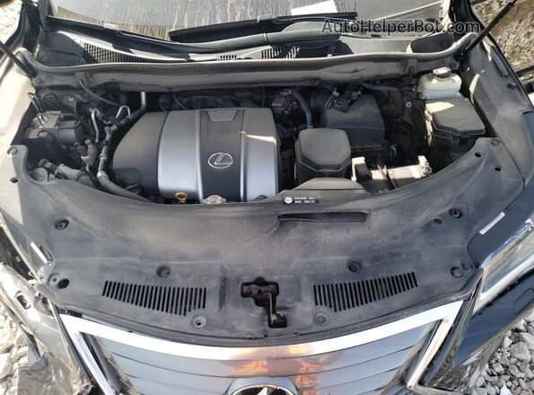 2T2BZMCA4JC151047 2018 LEXUS RX Черный Вид подкапотного пространства