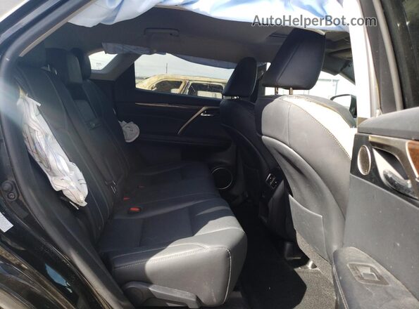 2T2BZMCA4JC151047 2018 LEXUS RX Черный Вид задней части салона