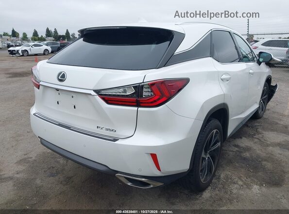 2T2BZMCA4JC157009 2018 LEXUS RX 350 White Tył prawy
