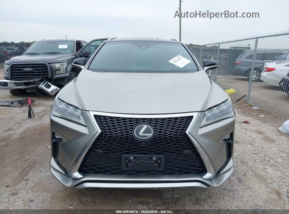 2T2BZMCA7JC142343 2018 LEXUS RX 350 Beige Вид панелі приладів