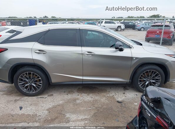 2T2BZMCA7JC142343 2018 LEXUS RX 350 Beige Вид щитка приладів