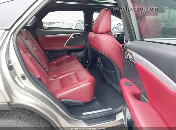 2T2BZMCA7JC142343 2018 LEXUS RX 350 Beige Вид наклейки з VIN-кодом