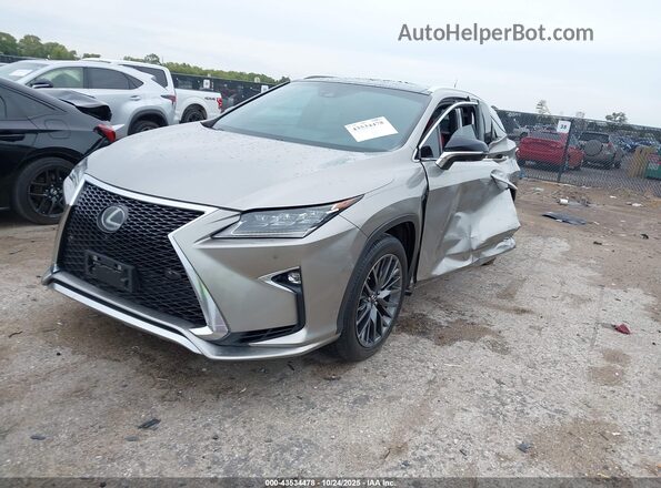 2T2BZMCA7JC142343 2018 LEXUS RX 350 Beige Передня ліва чверть