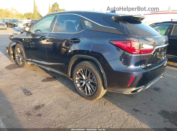 2T2BZMCA8KC211414 2019 LEXUS RX 350 Dark Blue Задня ліва чверть