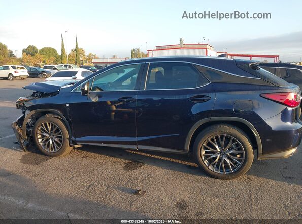 2T2BZMCA8KC211414 2019 LEXUS RX 350 Dark Blue Панорамний вид салону 360°