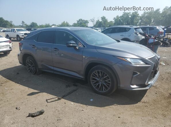 2T2BZMCA9JC148581 2018 LEXUS RX Charcoal 