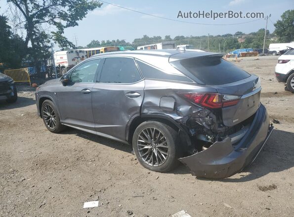 2T2BZMCA9JC148581 2018 LEXUS RX Charcoal 