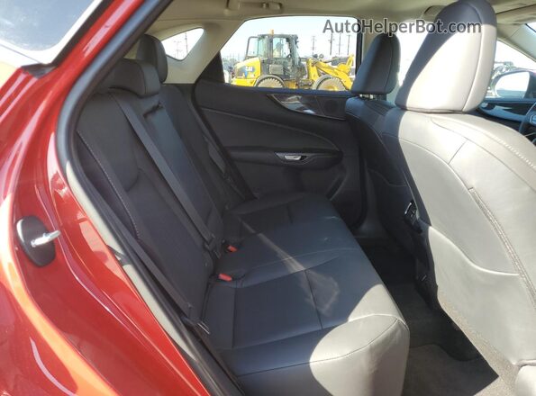2T2GDCAZ5SC030150 2025 LEXUS NX Red Widok wnętrza z tyłu