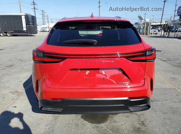 2T2GDCAZ5SC030150 2025 LEXUS NX Red Widok z tyłu