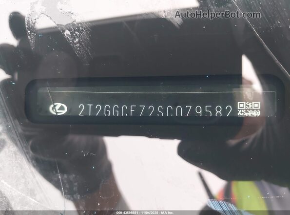 2T2GGCEZ2SC079582 2025 LEXUS NX 350 White Вид підкапотного простору