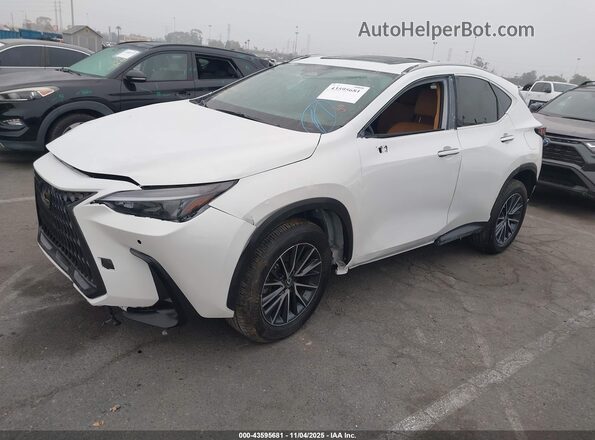 2T2GGCEZ2SC079582 2025 LEXUS NX 350 White Передня ліва чверть