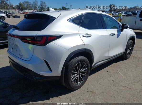 2T2GGCEZ7NC007121 2022 LEXUS NX 350 White Հետևի աջ