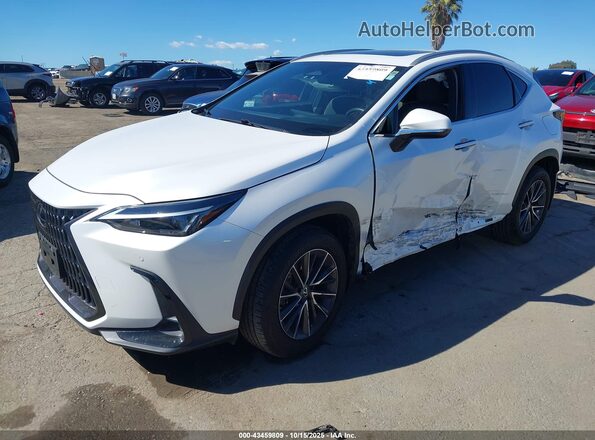 2T2GGCEZ7NC007121 2022 LEXUS NX 350 White Առջևի ձախ երեք քառորդ տեսարան
