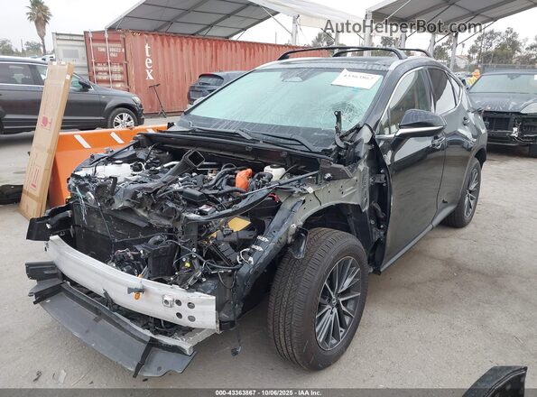2T2GKCEZ4SC054553 2025 LEXUS NX 350H Black Առջևի ձախ երեք քառորդ տեսարան