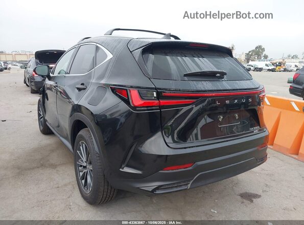 2T2GKCEZ4SC054553 2025 LEXUS NX 350H Black Հետևի ձախ