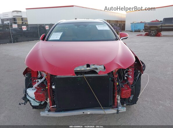 2T2HGCEZ3SC090272 2025 LEXUS NX 350 Red Widok zestawu wskaźników