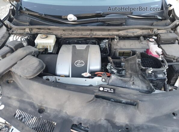 2T2HGMDA0NC073726 2022 LEXUS RX White Engine compartment view