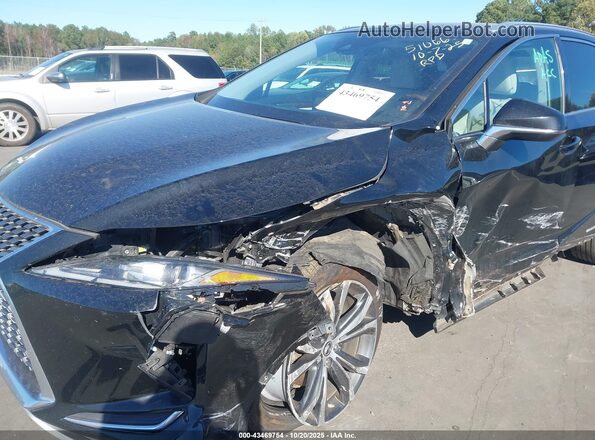 2T2HGMDA1LC043616 2020 LEXUS RX 450H Черный Вид спереди