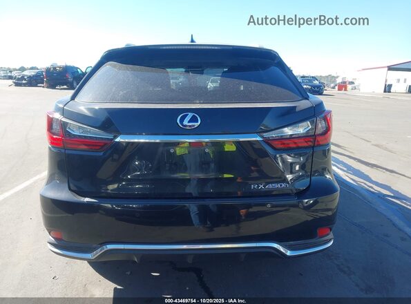 2T2HGMDA1LC043616 2020 LEXUS RX 450H Черный 