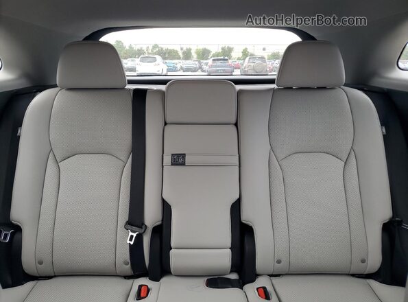 2T2HGMDA2LC052213 2020 LEXUS RX Gray Rear seats view