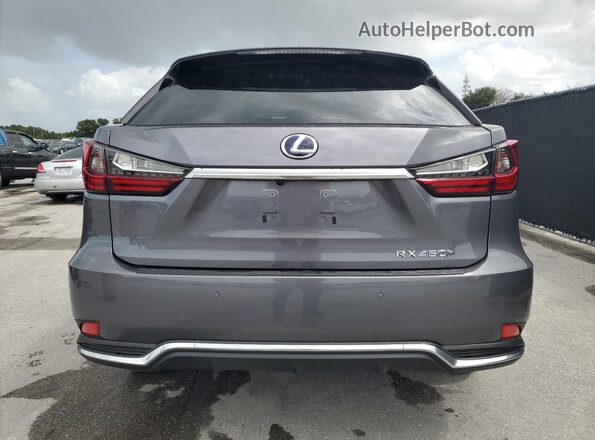 2T2HGMDA2LC052213 2020 LEXUS RX Gray Rear view