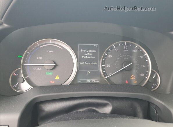 2T2HGMDA2LC052213 2020 LEXUS RX Gray Instrument cluster view