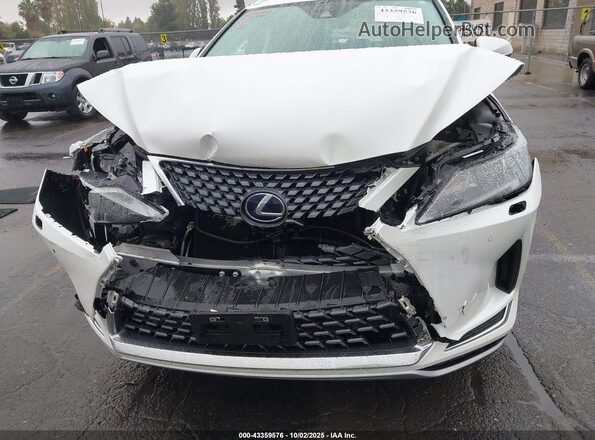 2T2HGMDA7NC077658 2022 LEXUS RX 450H Белый Вид спереди