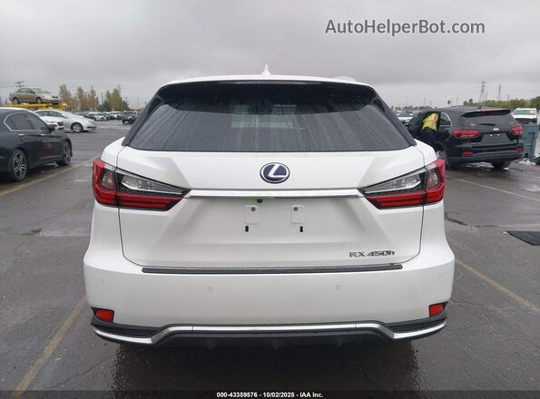 2T2HGMDA7NC077658 2022 LEXUS RX 450H Белый 