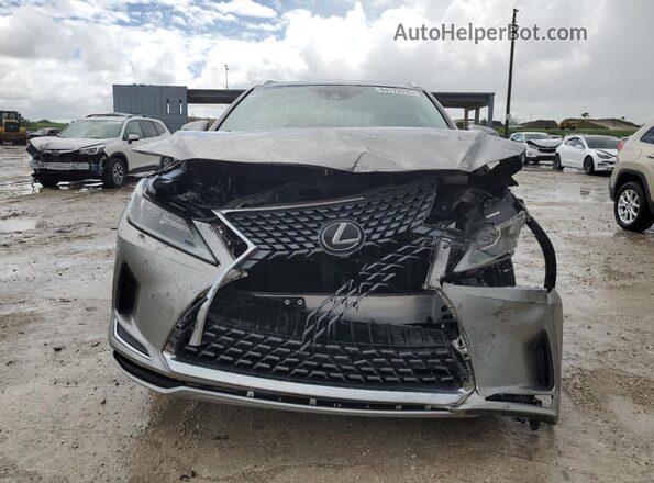 2T2HZMAA0LC158528 2020 LEXUS RX Gray Front view
