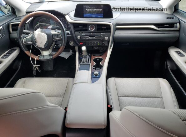 2T2HZMAA0LC158528 2020 LEXUS RX Gray Dashboard view