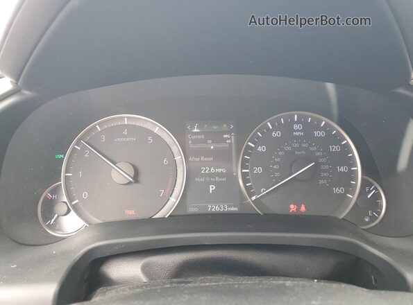 2T2HZMAA0LC158528 2020 LEXUS RX Gray Instrument cluster view