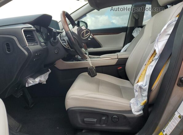 2T2HZMAA0LC158528 2020 LEXUS RX Gray Front interior view