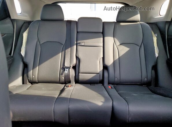 2T2HZMAA1LC174494 2020 LEXUS RX Silver Rear seats view